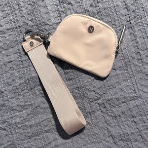 Lululemon Athletica Cream Mini Bag